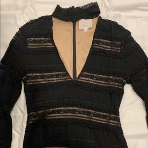 Cinq a Sept Cecily Top in Black — Size XS